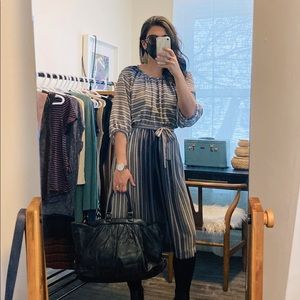 70s/80s vintage striped dress